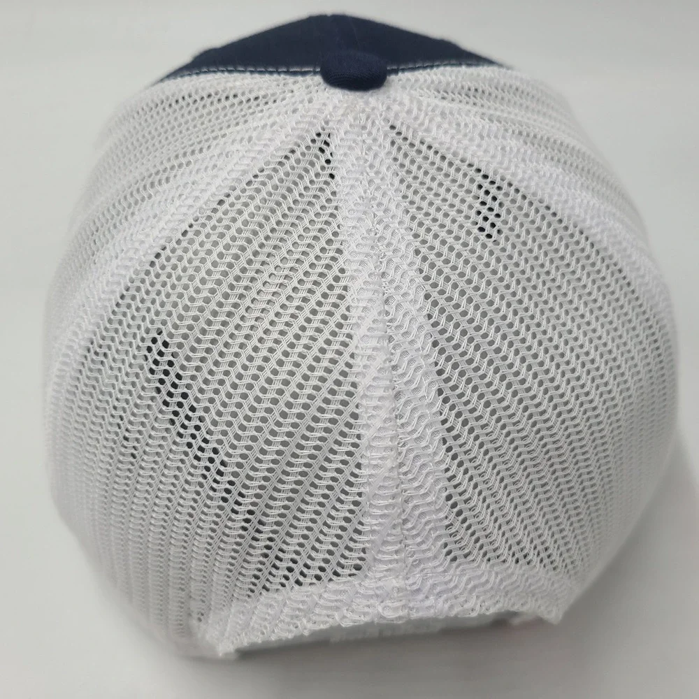 Bug-N-A-Rug Exterminators Hat‎ Snapback Trucker Richardson Blue White Turf Team